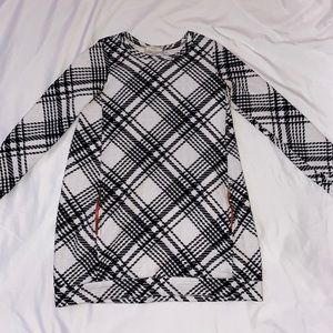 Soprano patterned long sleeve dress